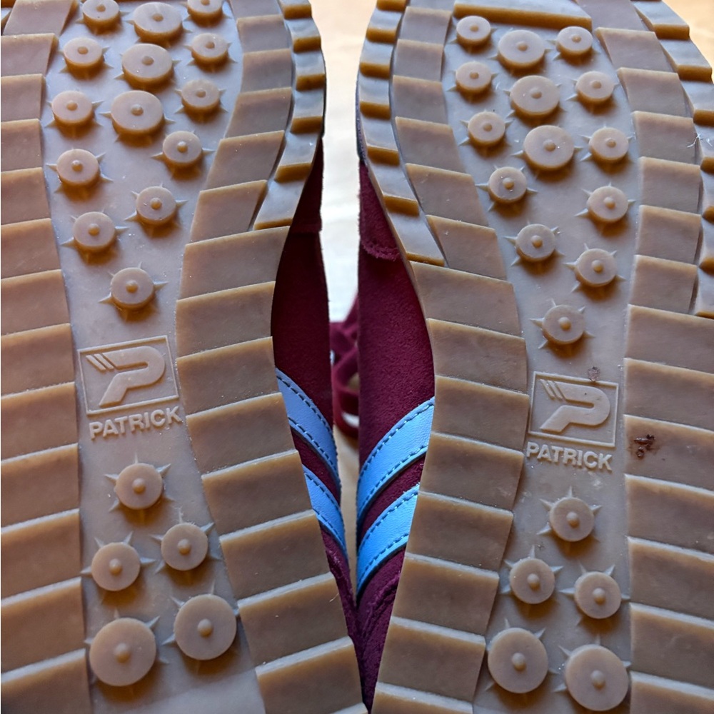 Patrick Rio Burgundy Sneakers - Picture 7 of 8